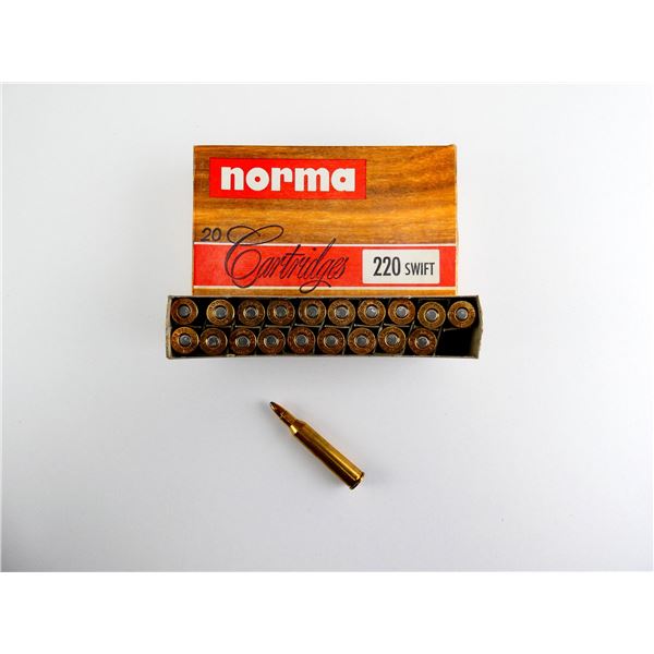 NORMA .220 SWIFT AMMO LOT