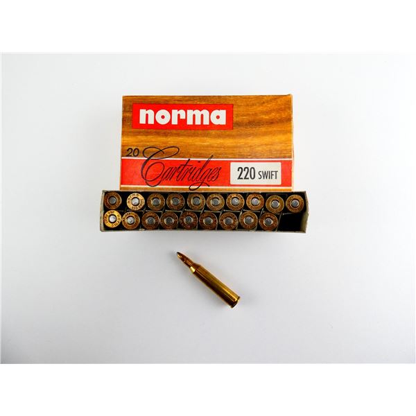 NORMA .220 SWIFT AMMO LOT