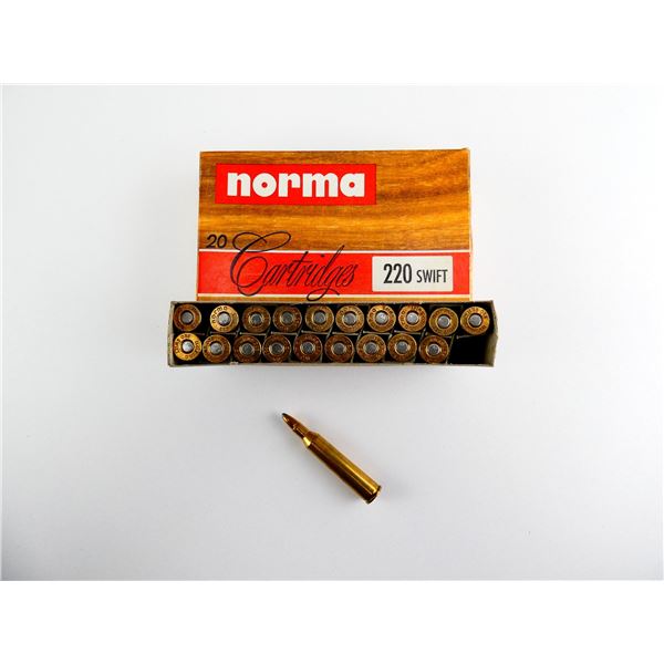 NORMA .220 SWIFT AMMO LOT