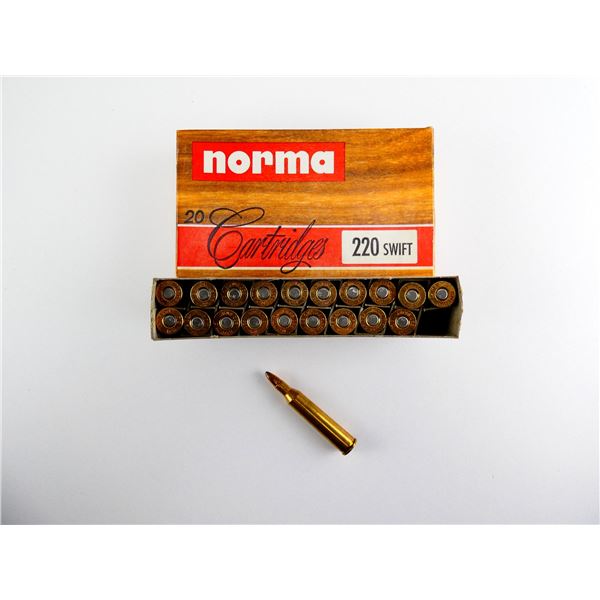 NORMA .220 SWIFT AMMO LOT
