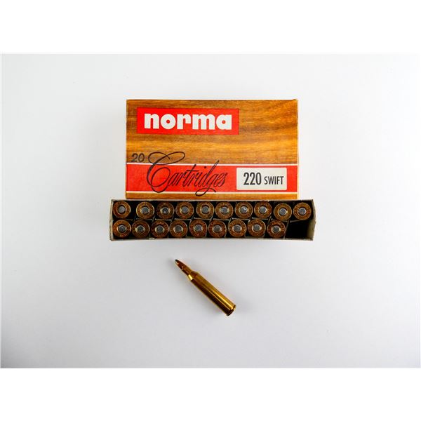 NORMA .220 SWIFT AMMO LOT