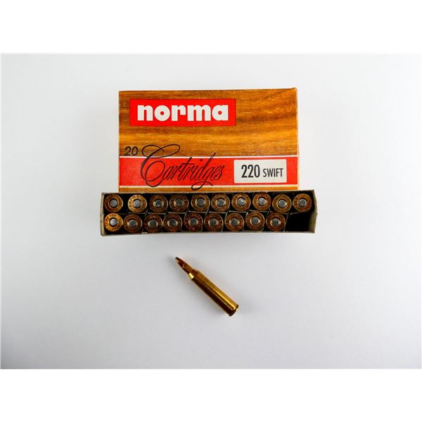 NORMA .220 SWIFT AMMO LOT
