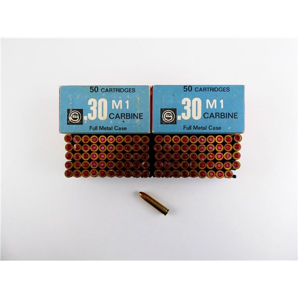 GECO .30 M1 CARBINE AMMO LOT