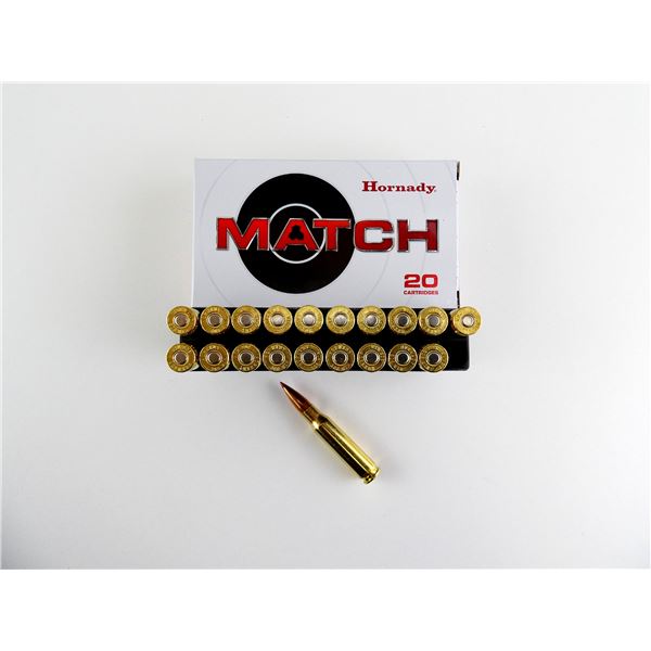 HORNADY MATCH .308 WIN AMMO LOT
