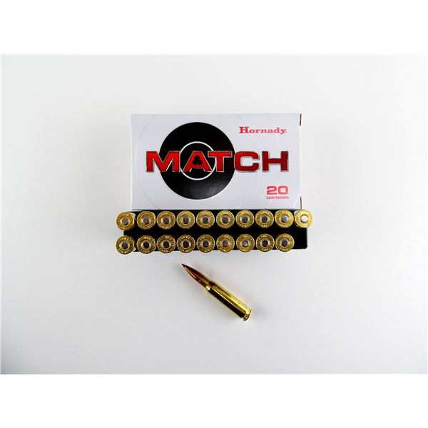 HORNADY MATCH .308 WIN AMMO LOT