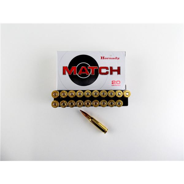HORNADY MATCH .308 WIN AMMO LOT
