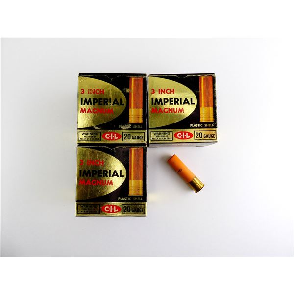 IMPERIAL 20 GAUGE 3" MAGNUM SHOT SHELL AMMO LOT