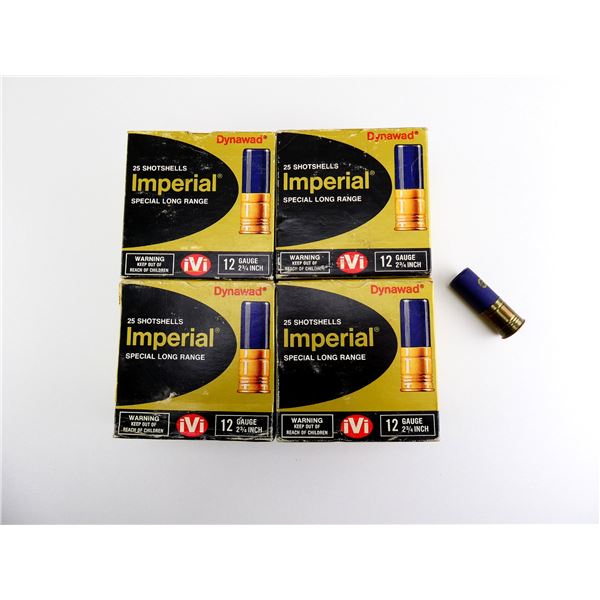 IMPERIAL 12 GAUGE 2 3/4" SHOT SHELL AMMO LOT