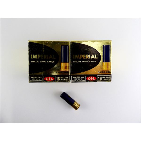IMPERIAL 16 GAUGE 2 3/4" SHOT SHELL AMMO LOT