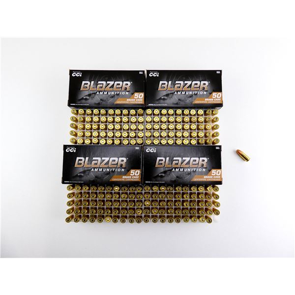 CCI BLAZER 9MM LUGER AMMO LOT