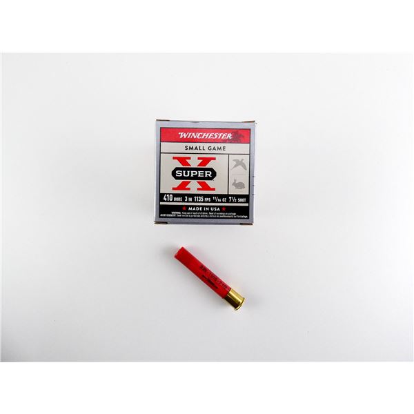 WINCHESTER SUPER X .410 GAUGE 3" SHOT SHELL AMMO LOT