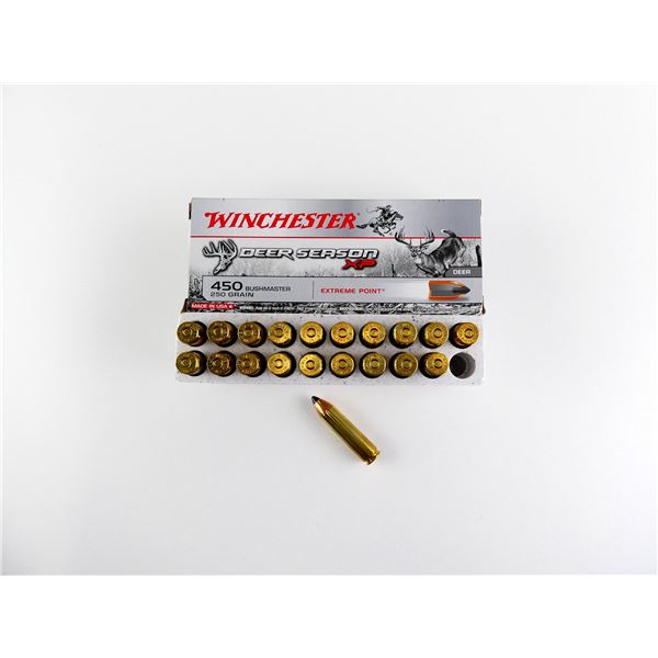 WINCHESTER .450 BUSHMASTER AMMO LOT
