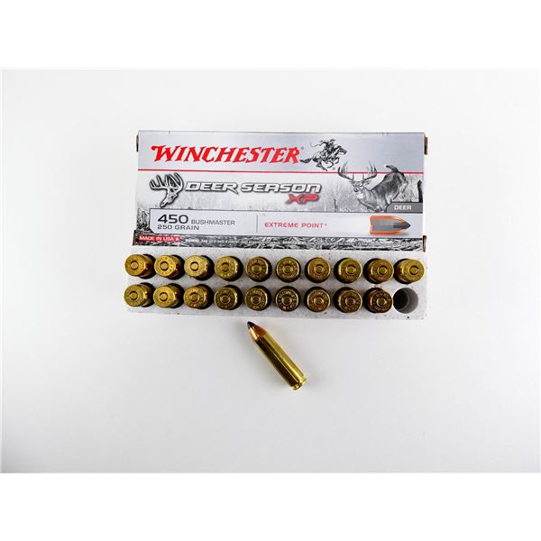 WINCHESTER .450 BUSHMASTER AMMO LOT