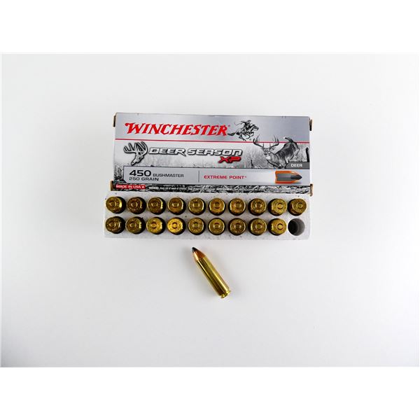 WINCHESTER .450 BUSHMASTER AMMO LOT