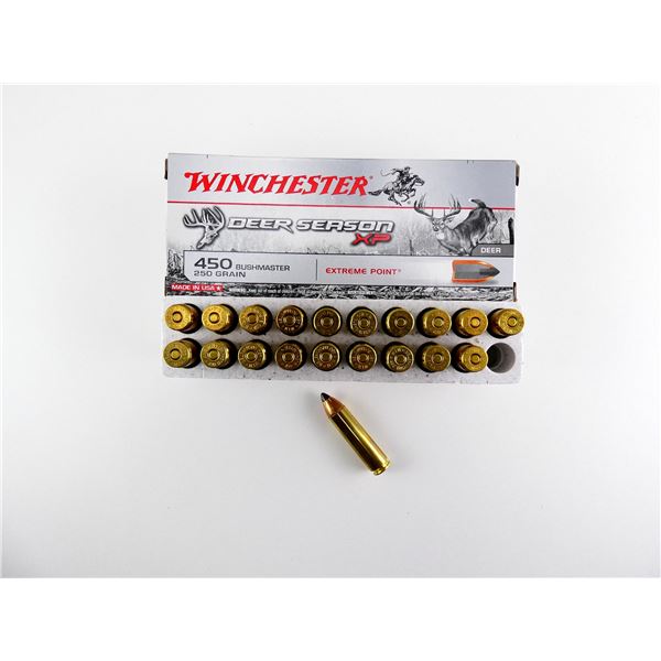 WINCHESTER .450 BUSHMASTER AMMO LOT
