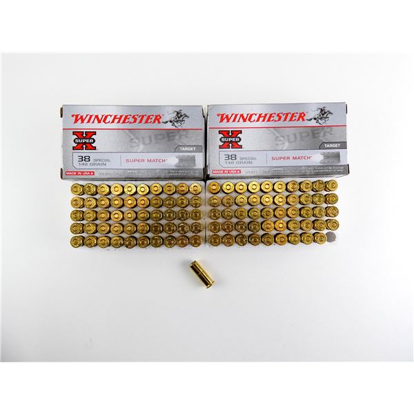 WINCHESTER .38 SPL AMMO LOT
