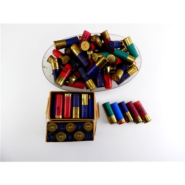 ASSORTED 12 GAUGE 2 3/4" SHOT SHELL AMMO LOT