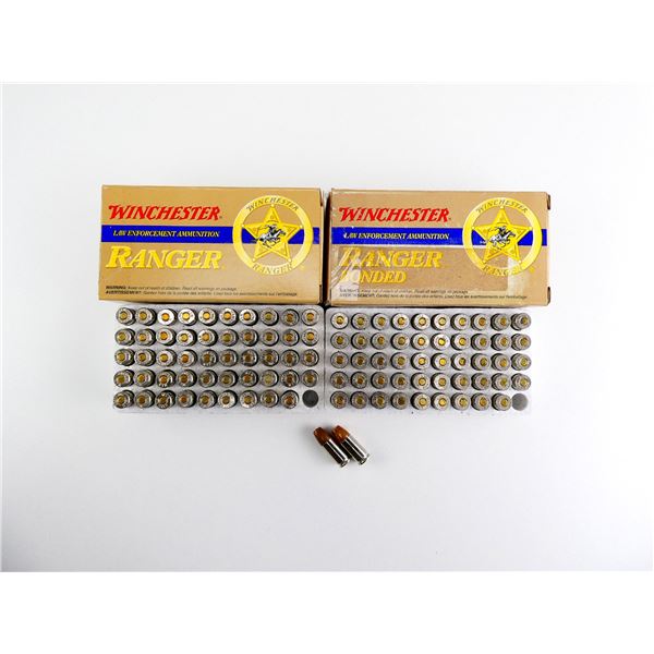WINCHESTER  LAW ENFORCEMENT RANGER 9MM LUGER  AMMO LOT
