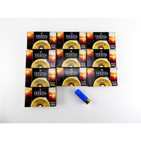 FEDERAL PREMIUM LAW ENFORCEMENT TACTICAL 12 GAUGE 2 3/4" SHOT SHELL AMMO LOT