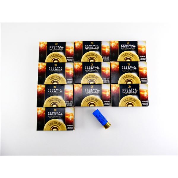 FEDERAL PREMIUM LAW ENFORCEMENT TACTICAL 12 GAUGE 2 3/4" SHOT SHELL AMMO LOT