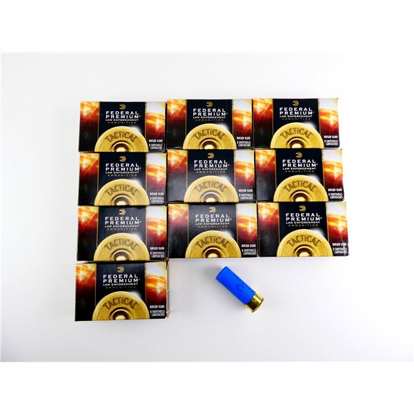 FEDERAL PREMIUM LAW ENFORCEMENT TACTICAL 12 GAUGE 2 3/4" SHOT SHELL AMMO LOT