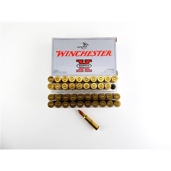 WINCHESTER.307 WIN AMMO AMD NON-PRIMED BRASS CASES LOT
