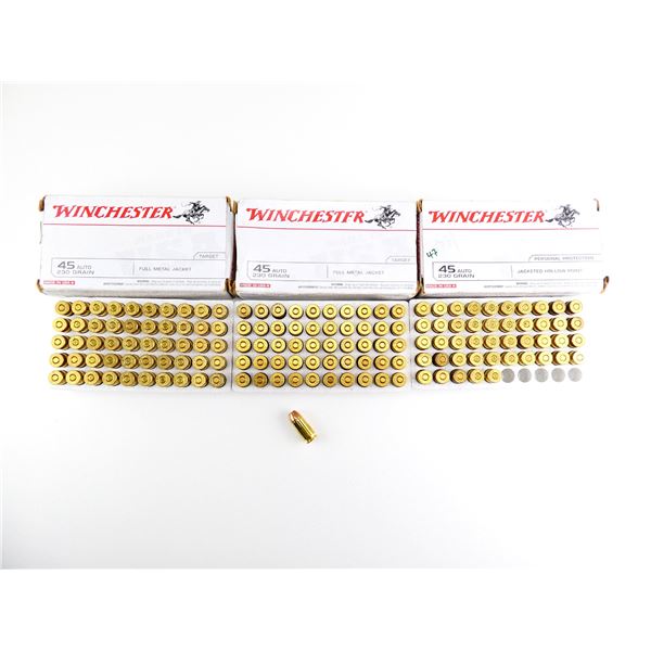 WINCHESTER .45 AUTO AMMO LOT