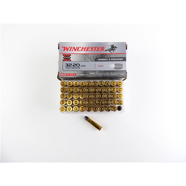 WINCHESTER .32-20 WIN AMMO LOT