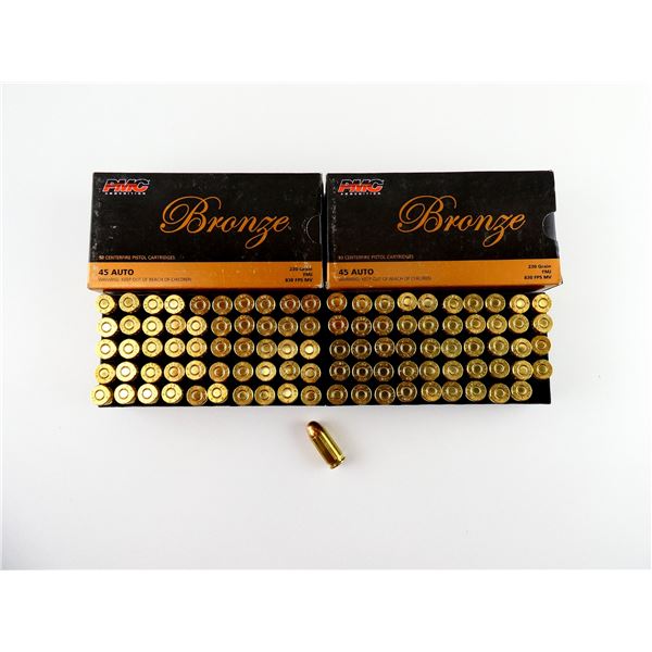 PMC .45 AUTO AMMO LOT