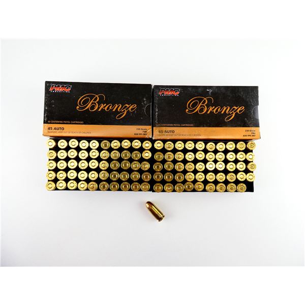 PMC .45 AUTO AMMO LOT