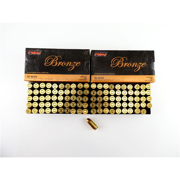 PMC .45 AUTO AMMO LOT