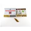 Image 1 : ASSORTED HORNADY / WINCHESTER .257 ROBERTS +P AMMO AND NON-PRIMED BRASS CASES LOT