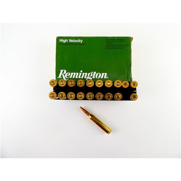 REMINGTON .25-06 REM AMMO AND NON-PRIMED BRASS CASES LOT