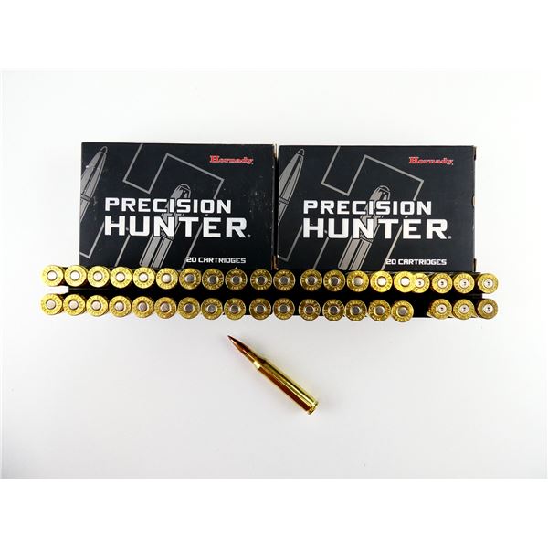 HORNADY .25-06 REM AMMO AND NON-PRIMED BRASS CASES LOT