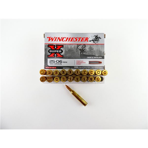 WINCHESTER .25-06 REM AMMO LOT