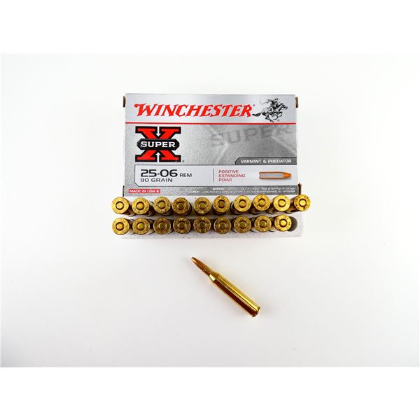 WINCHESTER .25-06 REM AMMO LOT