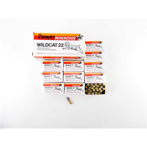 WINCHESTER WILDCAT .22 LR AMMO LOT