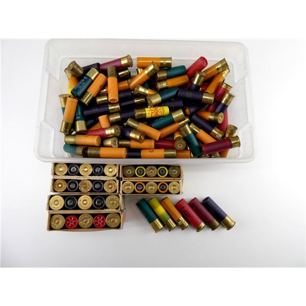 ASSORTED 12 GAUGE / 16 GAUGE AND 20 GAUGE 2 3/4" SHOT SHELL AMMO LOT