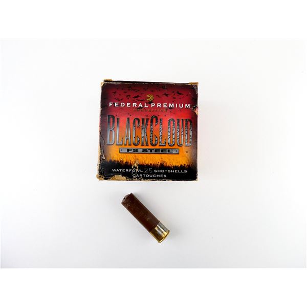 FEDERAL PREMIUM BLACKCLOUD 10 GAUGE 3 1/2" SHOT SHELL AMMO LOT