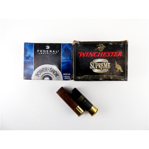 ASSORTED WINCHESTER AND FEDERAL 10 GUAGE 3 1/2" SHOT SHELL AMMO LOT
