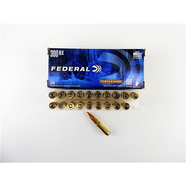 FEDERAL .300 BLK AMMO LOT