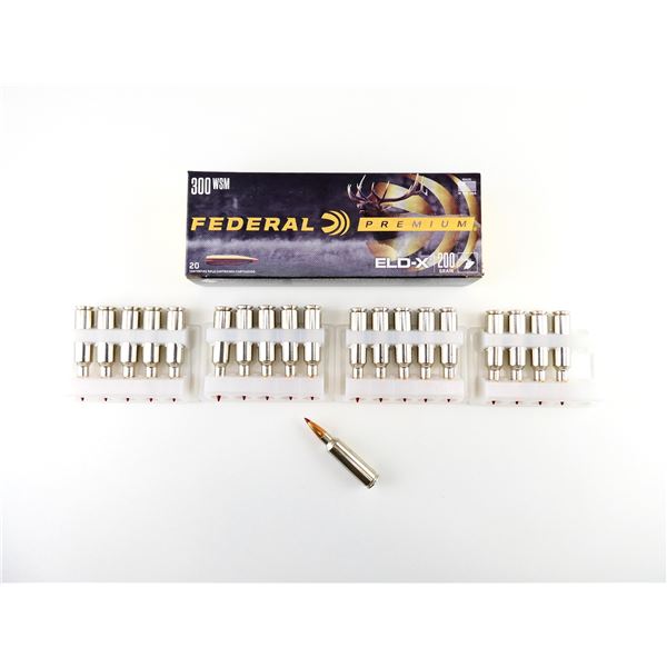 FEDERAL PREMIUM .300 WIN MAG AMMO LOT