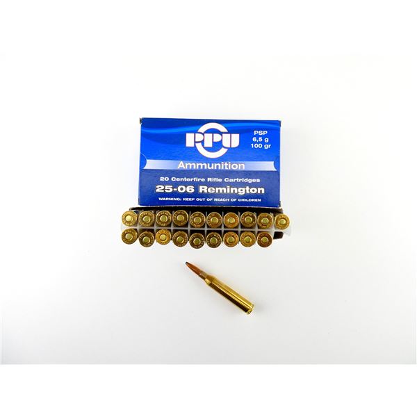 PPU.25-06 REM AMMO LOT