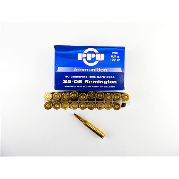 PPU.25-06 REM AMMO LOT