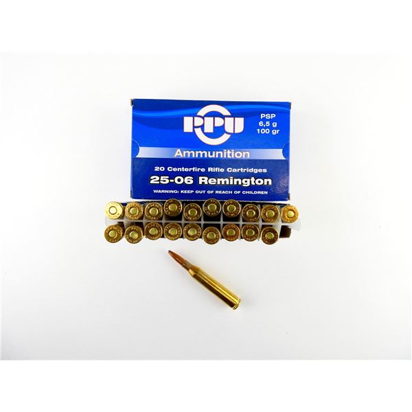 PPU.25-06 REM AMMO LOT