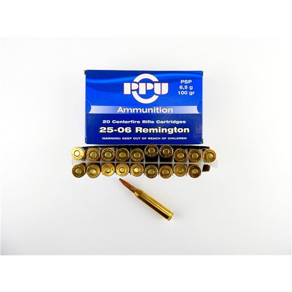 PPU.25-06 REM AMMO LOT