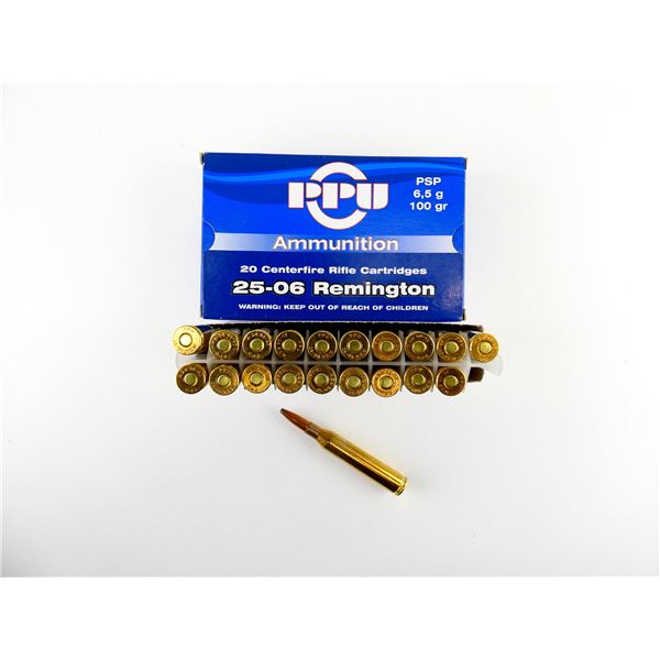 PPU.25-06 REM AMMO LOT