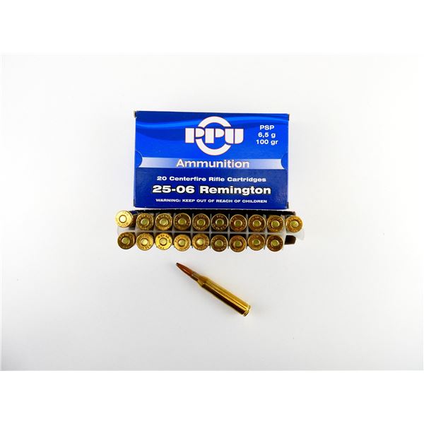 PPU.25-06 REM AMMO LOT