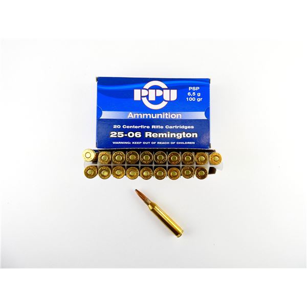 PPU.25-06 REM AMMO LOT