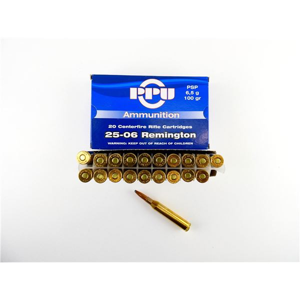 PPU.25-06 REM AMMO LOT